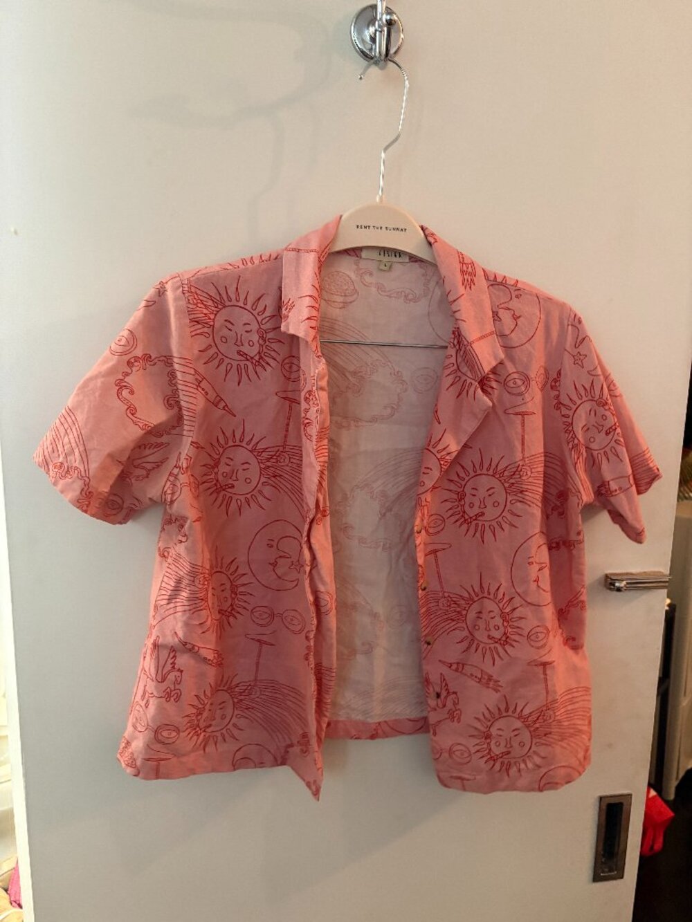 McCindoe Design Celestial Print Button Shirt & Pants Set